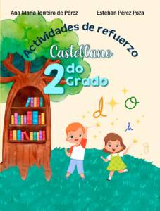 Portada de la Guía de Refuerzo de Castellano 2do Grado para educación primaria