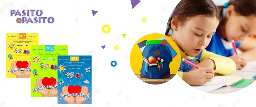 Imagen de la portada del libro 'Manito con Manito', un libro colorido y alegre para niños aprendiendo a leer y escribir."