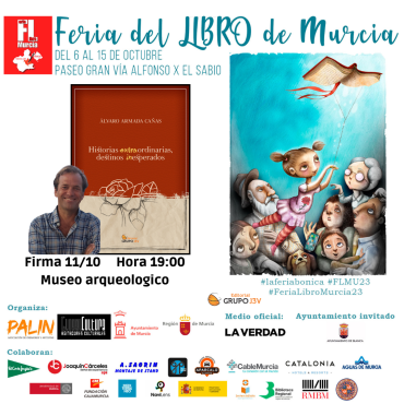 Firma de libros - Álvaro Armada - Museo Arqueológico de Murcia