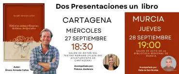 presentación de 'HISTORIAS EXTRAORDINARIAS, DESTINOS INESPERADOS' de Álvaro Armada Cañas