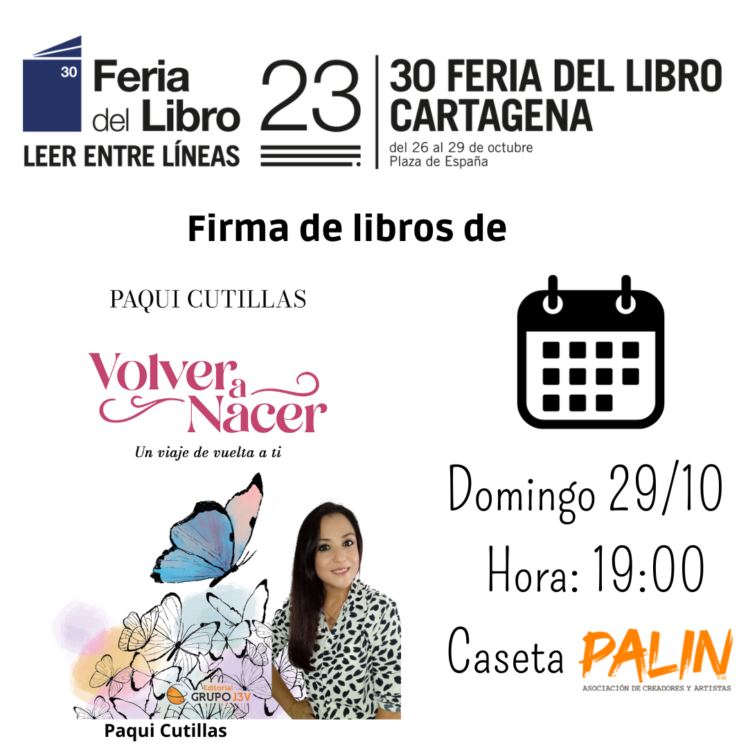 Renace con Paqui Cutillas: Descubre tu Viaje Interior en la Firma Exclusiva de 'Volver a Nacer'