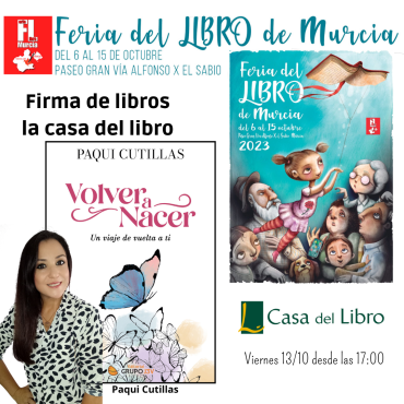 Paqui Cutillas - Firma de libros - La Casa del Libro