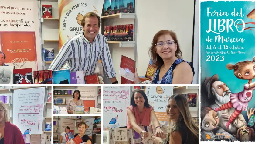 Feria del Libro Murcia Grupo J3V