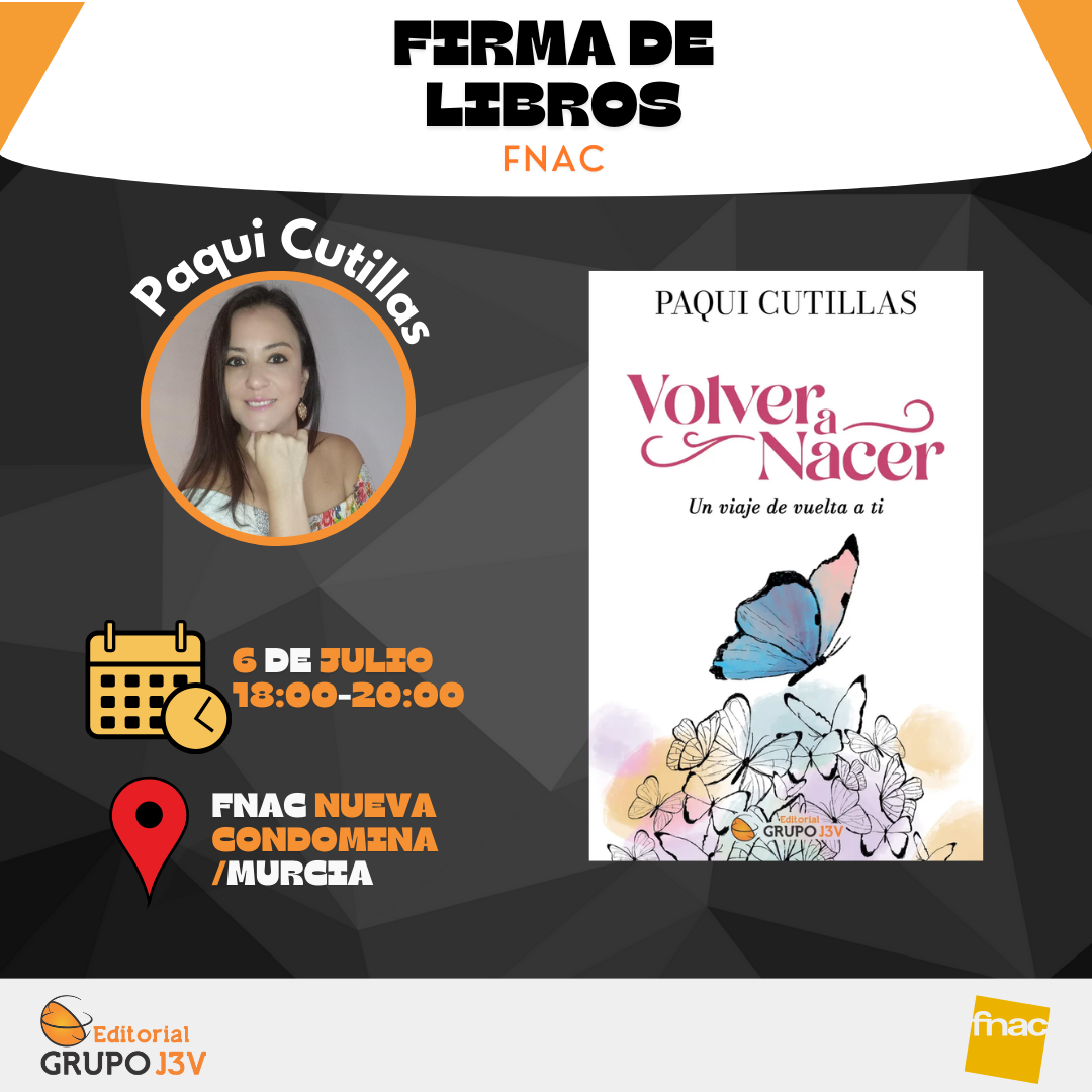 📚 Paqui Cutillas Firma en FNAC