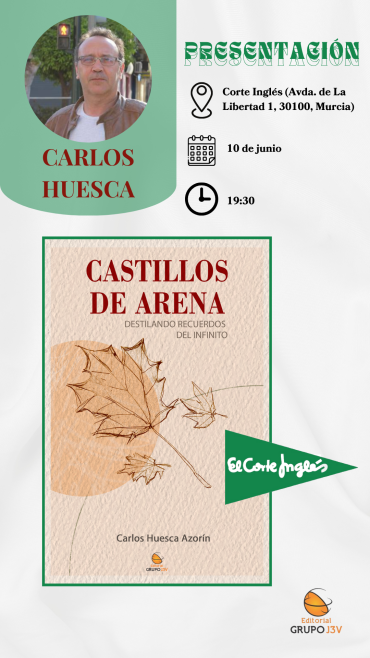 Invitación a la Presentación del Poemario "Castillos de Arena"