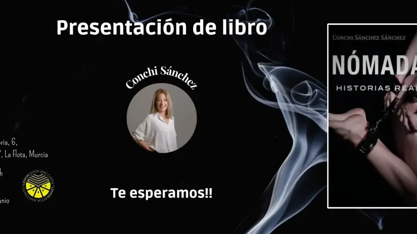 Evento literario NÓMADAS de Conchi Sánchez en Murcia