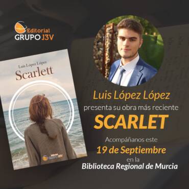 Presentación del Libro "Scarlett" de Luis López López en la Biblioteca Regional de Murcia