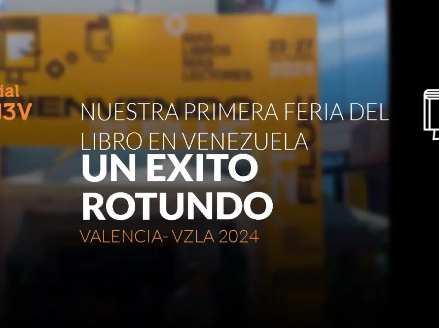 Editorial Grupo J3V en la FILUC 2024, marcando un debut exitoso en la feria del libro de Venezuela.