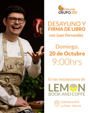 Desayuno y Firma de Libros con Juan Fernández en Murcia
