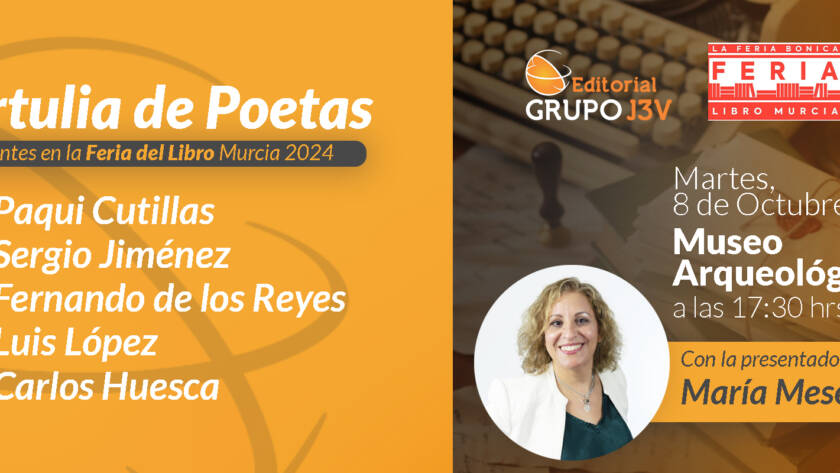 Tertulia de Poetas en la Feria del Libro Murcia 2024