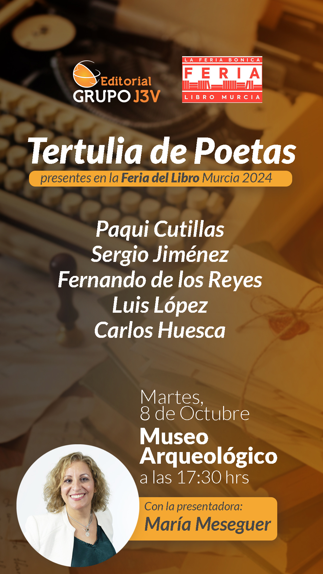 Tertulia de Poetas - Feria del Libro Murcia 2024