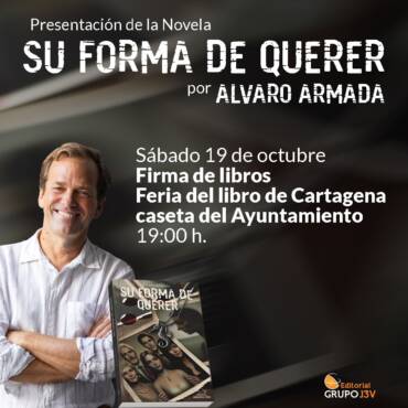 Firma de libros de "Su forma de querer" en la Feria del Libro de Cartagena