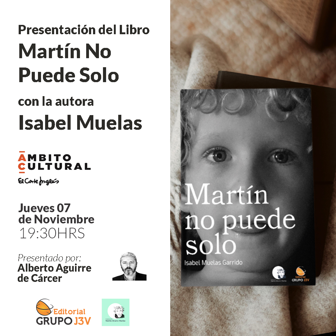 Presentación de "Martín No Puede Solo" por Isabel Muelas en El Corte Inglés