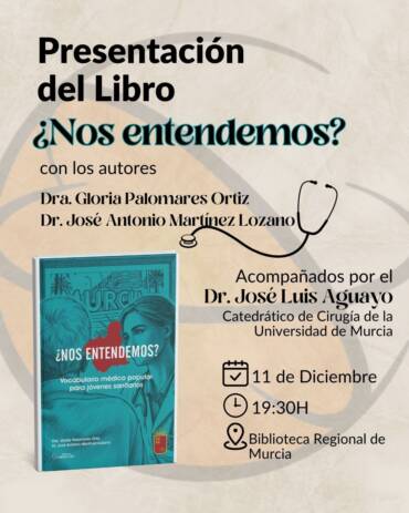 Presentación del libro "¿Nos entendemos?" en la Biblioteca Regional de Murcia