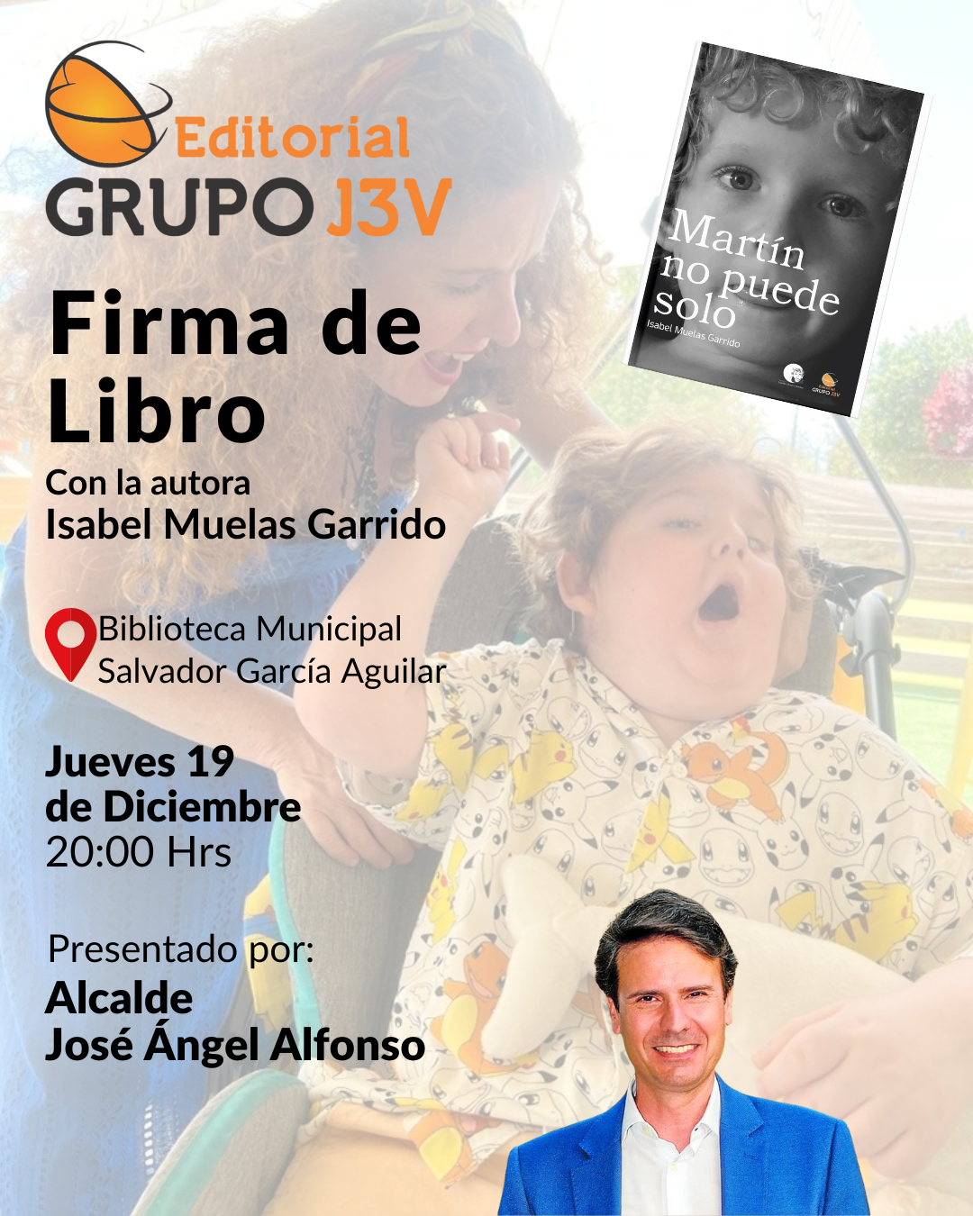 Firma de Libro con Isabel Muelas Garrido: 'Martín no puede solo'
