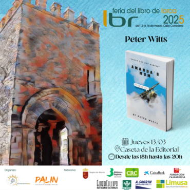 Presentación de Amanda's Mum con Peter Witts | Feria del Libro de Lorca 2025