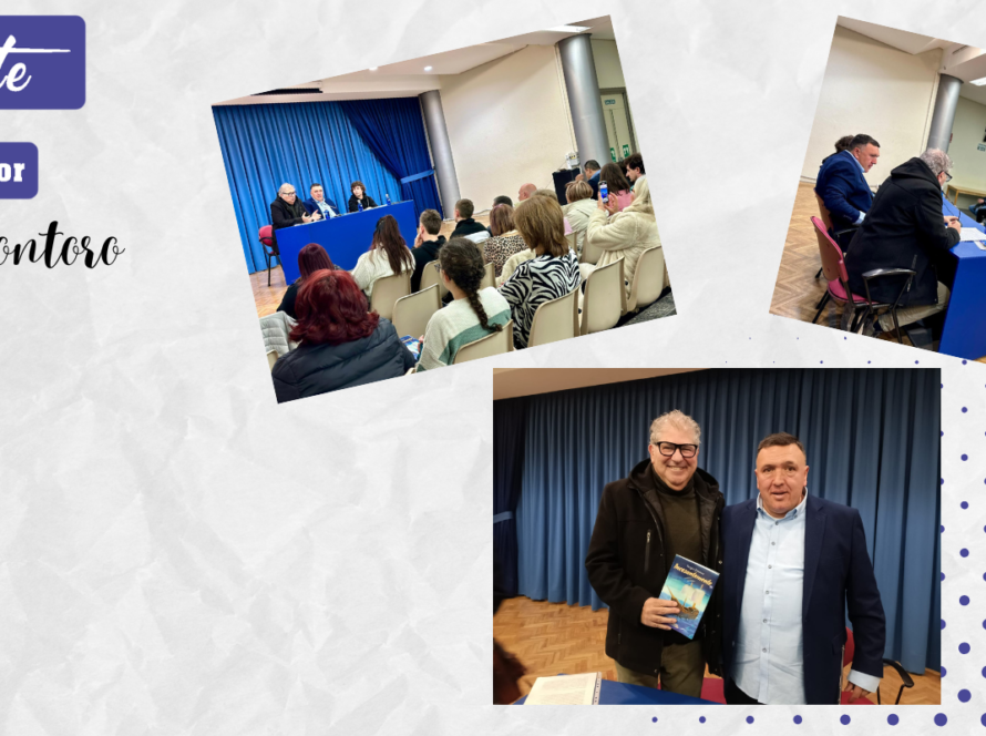 Imagen destacada de la presentación del libro Incesantemente de Sergio Jiménez Montoro, realizada el 5 de febrero en el Centro Cultural Alcalde José María Campoy.