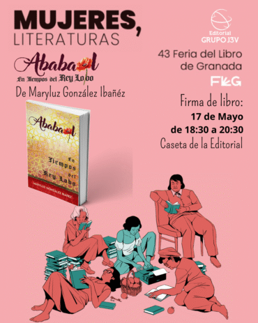 Firma de libros de Maryluz González Ibañez en la 43 Feria del Libro de Granada