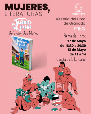 Firma de libros: Mi Juanito me jubila en la Feria del Libro de Granada