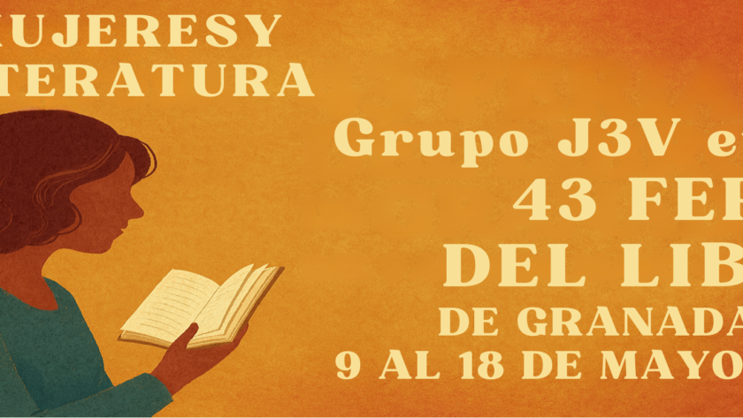 Presentación de libros de autores de Grupo J3V en la Feria del Libro de Granada 2025