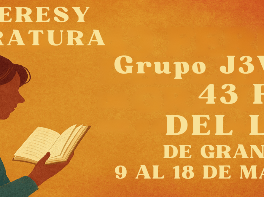Presentación de libros de autores de Grupo J3V en la Feria del Libro de Granada 2025