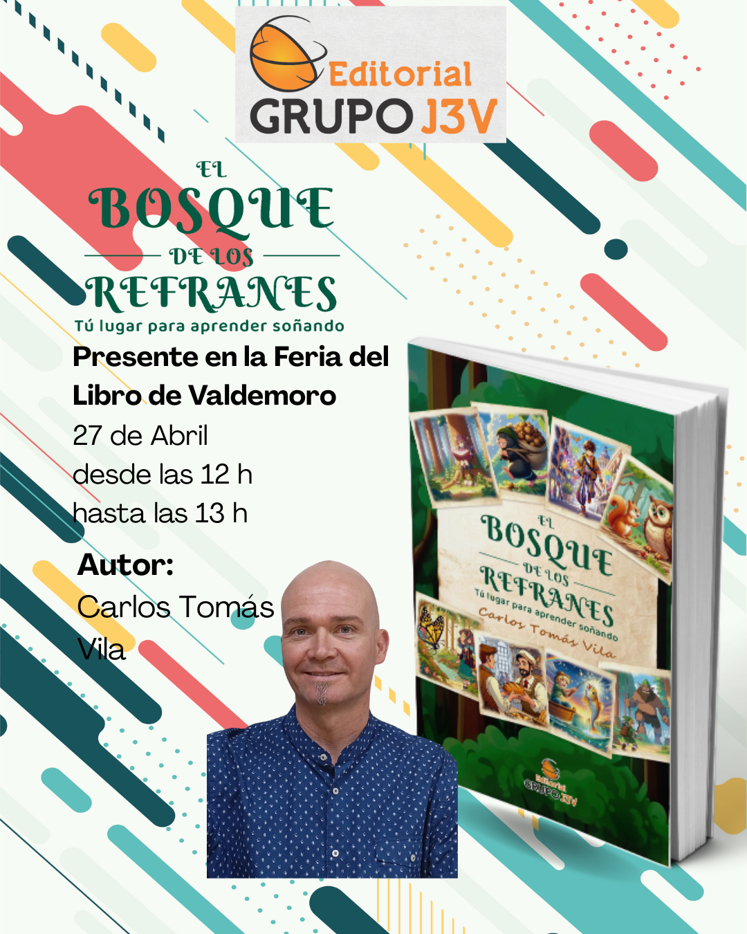 "El Bosque de los Refranes" en la Feria del Libro de Valdemoro