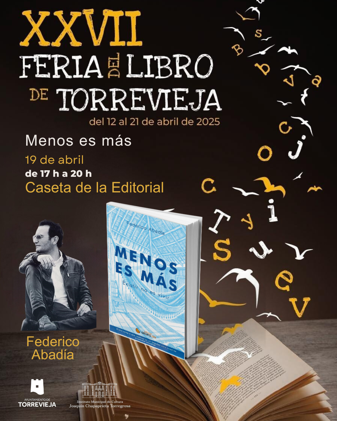 Menos es Más en la Feria del Libro de Torrevieja 2025