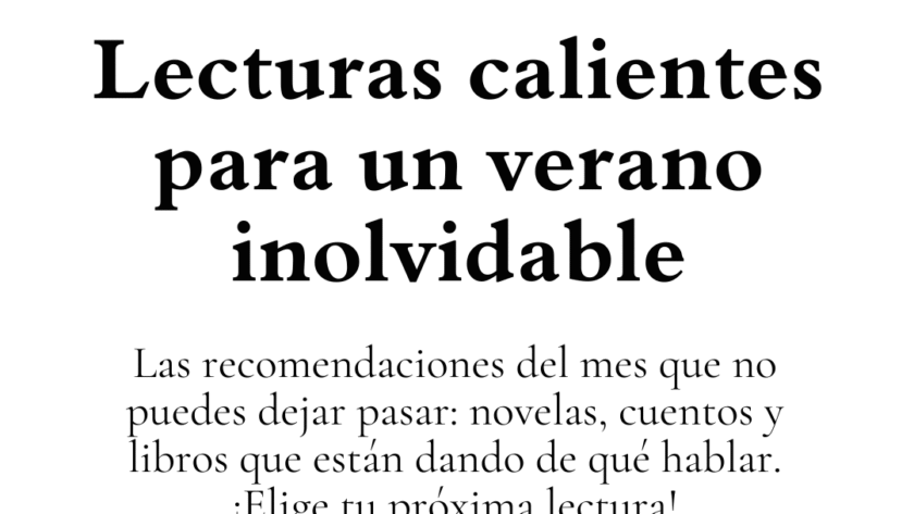 Libros recomendados para el verano y títulos destacados de Grupo J3V