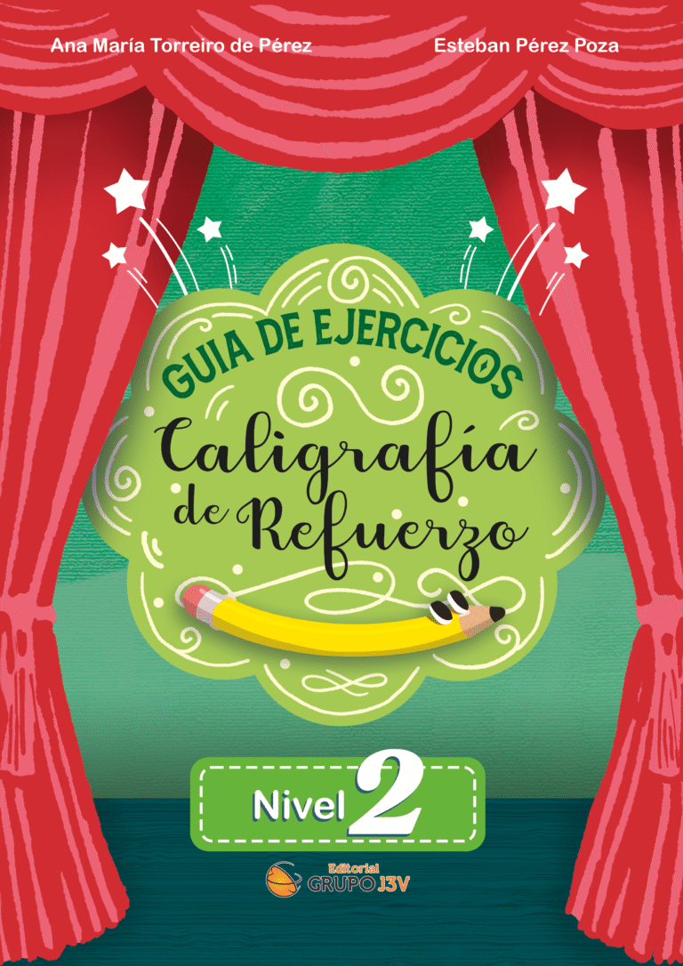 Libro "Guía de Ejercicios – Caligrafía de Refuerzo Nivel 2" – Actividades para perfeccionar la letra enlazada y la escritura fluida