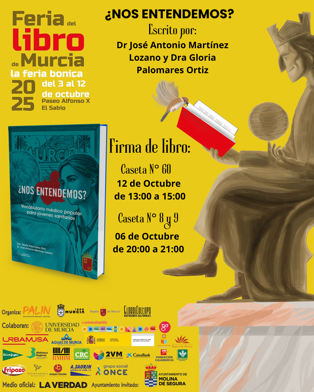 ¿Nos entendemos? – Firma en la Feria del Libro de Murcia 2025