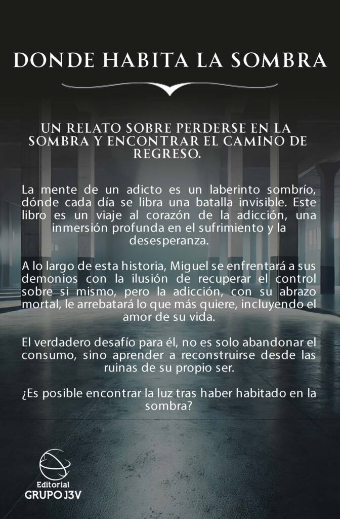 Sinopsis del libro Donde habita la sombra, de Néstor Martínez Iglesias