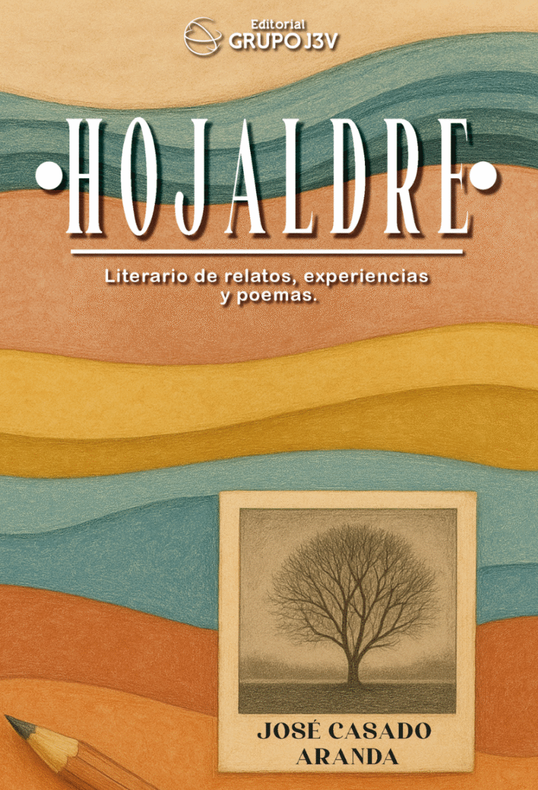 Portada del libro Hojaldre de relatos y poemas de José Casado Aranda