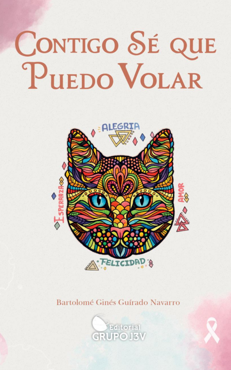Portada del libro Contigo sé que puedo volar de Bartolomé Ginés Guirado Navarro publicado por Grupo J3V