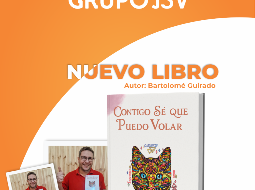 Portada del libro Contigo sé que puedo volar de Bartolomé Ginés Guirado