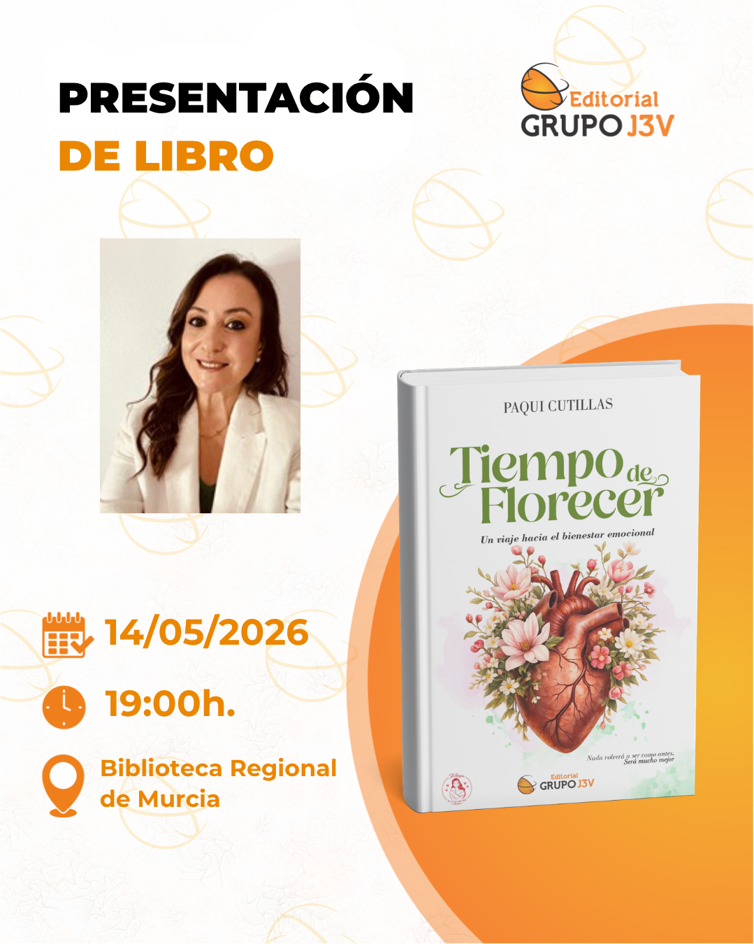 Trilogía “El viaje del ser” – Presentación en la Biblioteca Regional de Murcia
